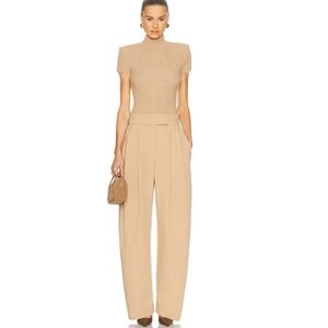 Camila Coelho Gabbi Brushed Knit Top  XS NEW